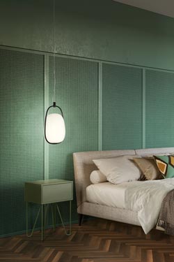 Lanna suspension lanterne finition laiton