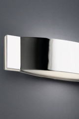 Slimm applique design bombée chrome et verre - Applique by Leds C4