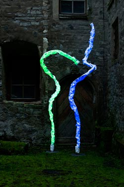 Joshua Outdoor LED RGB lampadaire d'extérieur 
