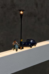 Suspension LightLane 120cm personnages colorés - Suspension by LichtRaum Funktion