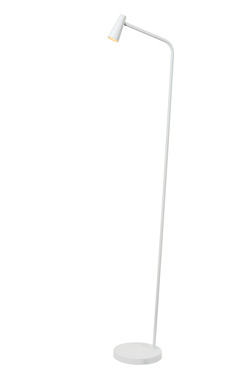 Stirling white metal rechargeable reading light - Cordless lamps