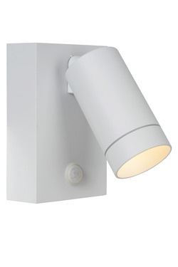 Spot extérieur blanc avec détection de mouvement Taylor - Spot & projecteur d'extérieur