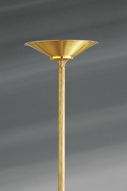 Lampadaire de style Louis XVI en bronze massif - Lampadaire by Lucien Gau
