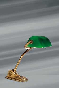 Lampe de bureau style banquier - Lampe de bureau by Lucien Gau