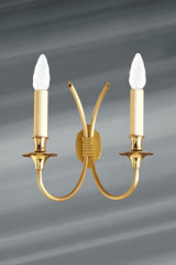 Liens applique classique 2 lumières - Applique by Lucien Gau