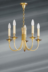 Liens lustre chandelier classique doré - Lustre by Lucien Gau
