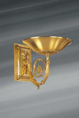 Directoire style gilt bronze wall lamp - Wall lights by Lucien Gau