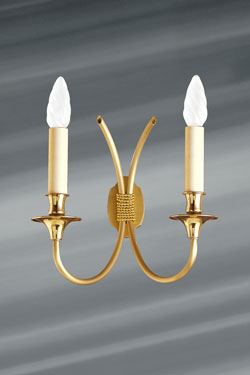 Liens classic wall light 2 lights - Wall lights by Lucien Gau