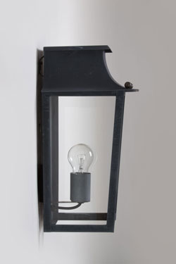 Applique d'extérieur 19ème finition vieux zinc Passy