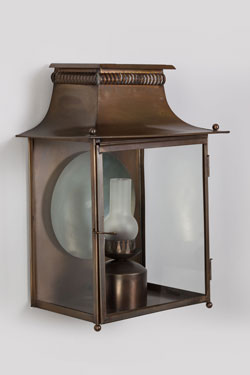 Applique lampe à pétrole pour l'extérieur format XXL Pétrole - Applique d'extérieur by Lum’Art