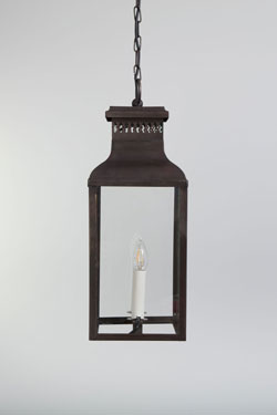 Very large black outdoor pendant Perrache