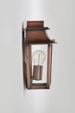 19th century style outdoor wall lantern small model Alma
