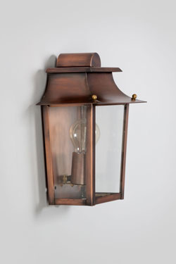 19th century style outdoor wall lantern small model Alma