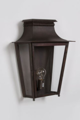 Giant 19th century outdoor lantern in old Cluny brass - Exterior wall lights by Lum’Art
