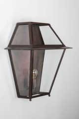 Very large classic outdoor wall light in old brass metal Pont-Neuf - Exterior wall lights by Lum’Art