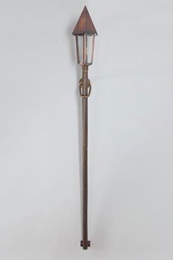 Torche applique d'extérieur médiévale Castel