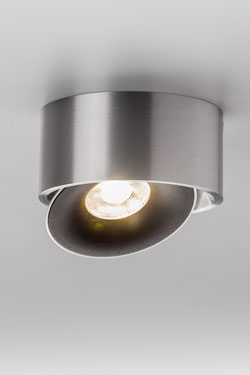 Saturn adjustable cylinder ceiling light  - Ceiling lights by Lupia Licht