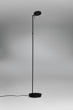 Liseuse articulée en métal noir Cycle - Lampadaire by Lupia Licht