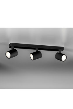 Contemporary 3-light black spotlight Cup - Spotlights by Lupia Licht