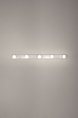 2160's applique 5 lumières en acier laqué blanc  - Applique by Luz Difusion