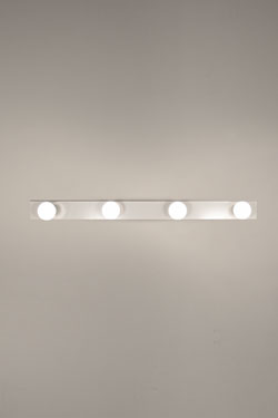Applique blanche minimaliste 4 ampoules 2160's - Applique by Luz Difusion