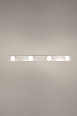 Applique blanche minimaliste 4 ampoules 2160's - Applique by Luz Difusion