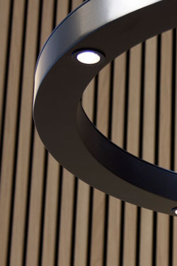Espace suspension minimaliste ovale 100cm