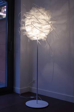 Struk F floor lamp - Floor lamps by Luz Difusion