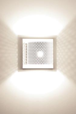 Kendo applique design en métal blanc 1 lumière - Applique by Luz Difusion
