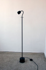 Lampadaire noir Boogie mini - Lampadaire by Luz Difusion