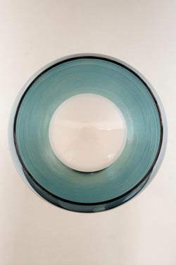 Boogie pendant lamp white and turquoise 