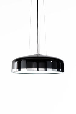Cooper S pendant lamp in black lacquered aluminium - Pendants by Luz Difusion