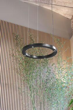 Espace minimalist round pendant lamp 60cm - Pendants by Luz Difusion