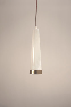 Loki white and gold pendant lamp - Pendants by Luz Difusion