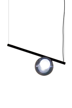 Pop pendant lamp in blue glass - Pendants by Luz Difusion