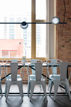 Pop pendant lamp 3 lights in white satin glass