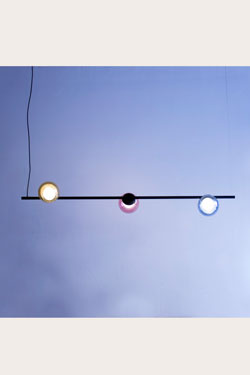 Pop pendant lamp 3 lights multicoloured - Pendants by Luz Difusion