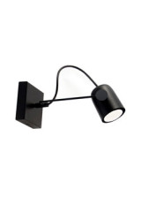 Salter spotlight black adjustable 22cm - Pendants by Luz Difusion