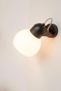 Spot noir et blanc Boogie - Spot by Luz Difusion