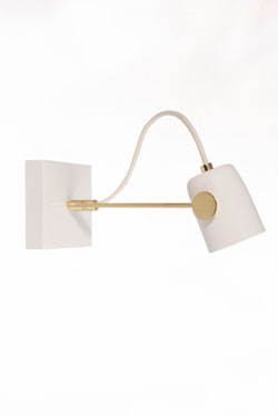 Salter spot gold adjustable 22cm - Spotlights by Luz Difusion