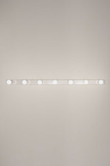 2160's white wall lamp 7 lights in lacquered steel - Wall lights by Luz Difusion