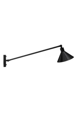 Factory articulated black industrial wall light  - Wall lights by Luz Difusion