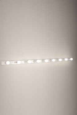 9-light wall lamp in white lacquered steel 2160's - Wall lights by Luz Difusion