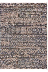 Tapis de style ethnique à dominante bleu collection Paki chenille 140X200 - Tapis contemporain by MA Salgueiro