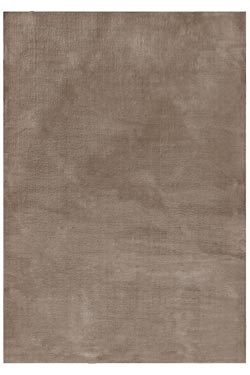 Tapis douillet uni taupe collection Boheme 60X115 - Tapis contemporain by MA Salgueiro