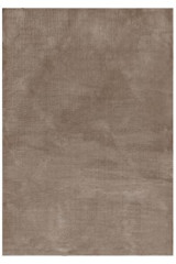 Tapis douillet uni taupe collection Boheme 60X115 - Tapis contemporain by MA Salgueiro