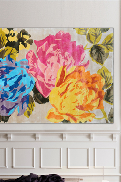 Tapis Flowers multicolore 170X240