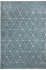 Tapis losanges bleu gris Vegas 120X170cm - Tapis contemporain by MA Salgueiro