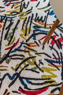 Tapis multicolore Grafit chenille 100X140