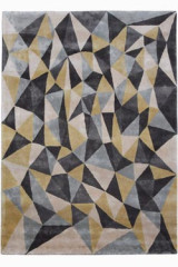 Tapis noir et beige Diamond 170X240cm - Tapis contemporain by MA Salgueiro